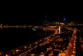 Il lungomare di Baku
